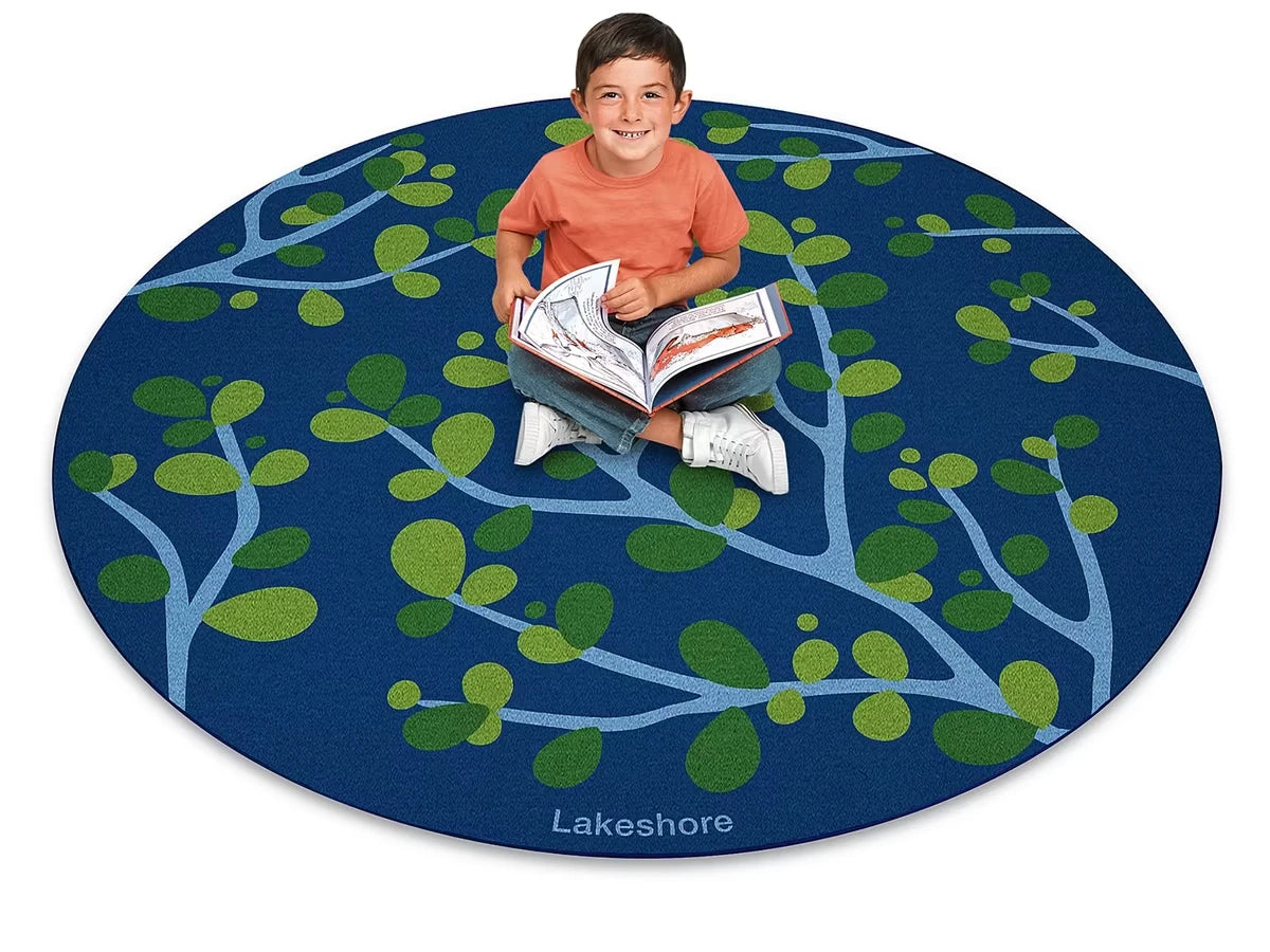 Just Like Home® Branches Round Carpet - US 4637