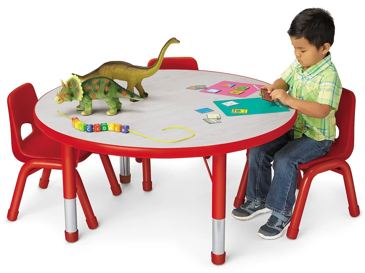 Kids Colors™ Adjustable Round Tables - US 9619