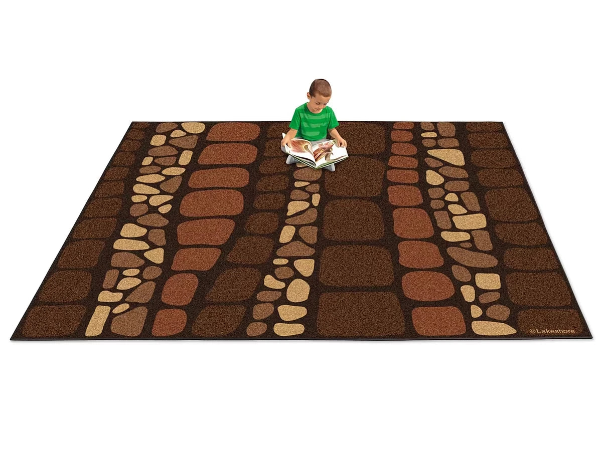 Natural Accents Cobblestone Classroom Carpets - US 5945
