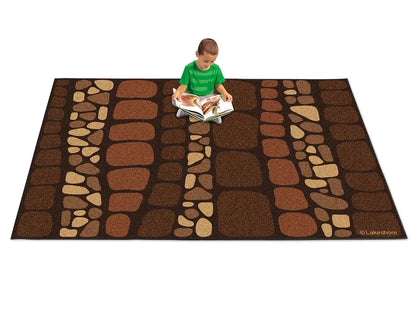 Natural Accents Cobblestone Classroom Carpets - US 5945