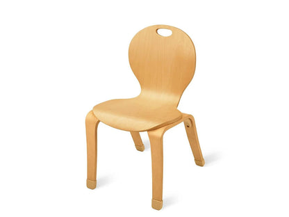 Classic Birch Classroom Stacking Chairs - US 2664