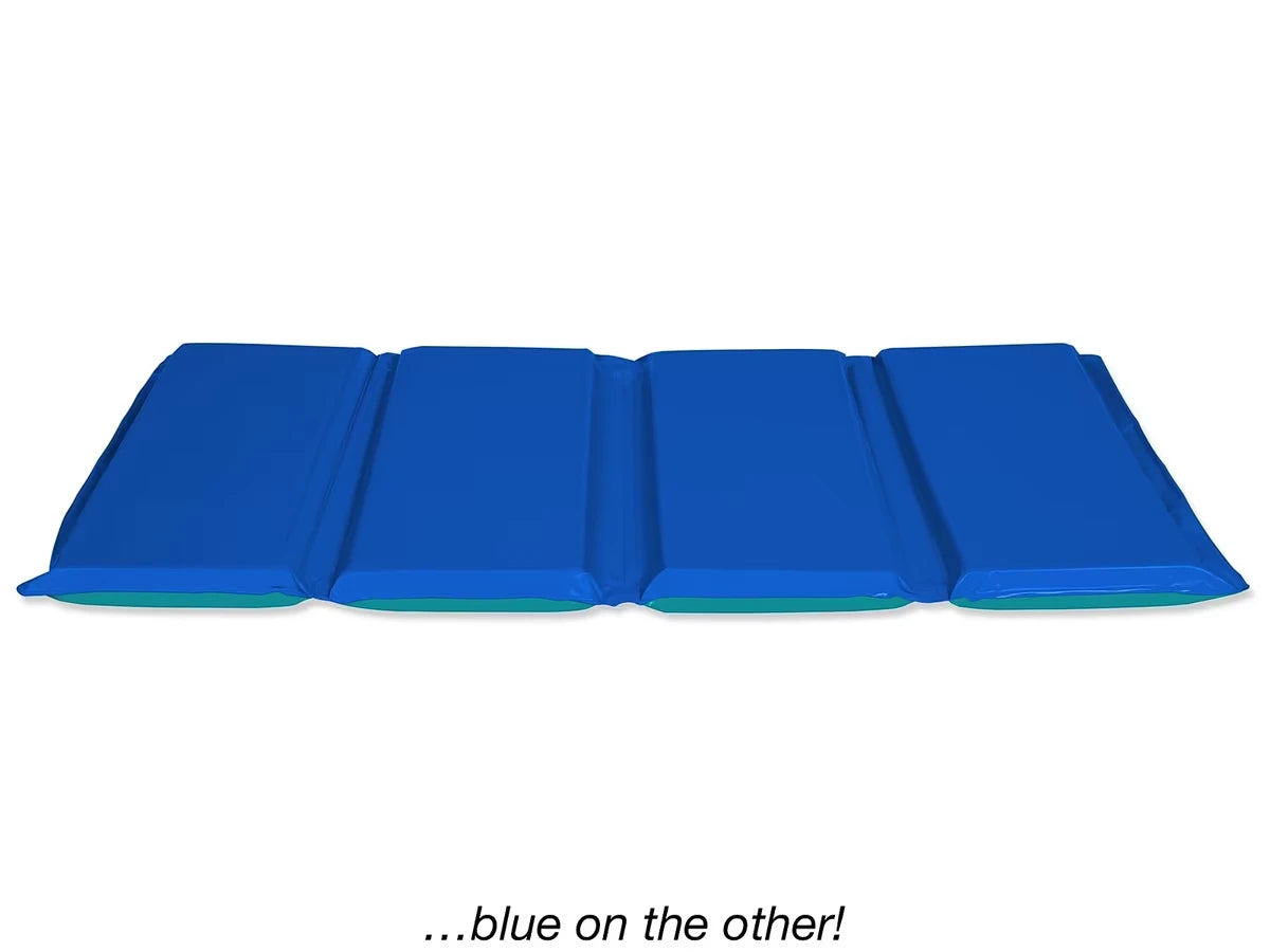 Heat-Sealed Hygienic Folding Rest Mat - US 5858