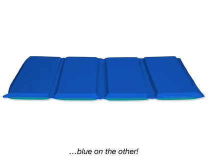 Heat-Sealed Hygienic Folding Rest Mat - US 5858