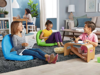 Flex-Space Washable Comfy Floor Seat - Blue at Lakeshore Learning - US 6409