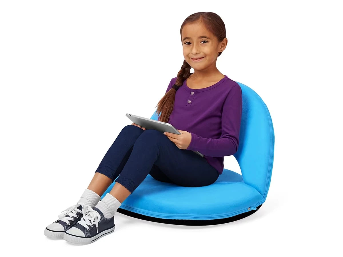 Flex-Space Washable Comfy Floor Seat - Blue at Lakeshore Learning - US 6409