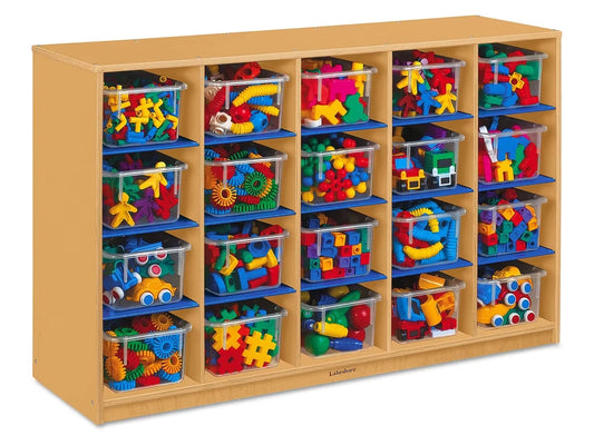 Classic Birch 20-Cubby Storage Unit - US 9957