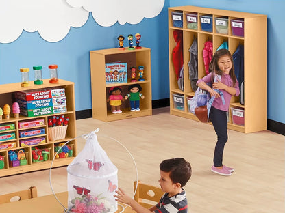 Classic Birch Coat Lockers for 10 - US 8455