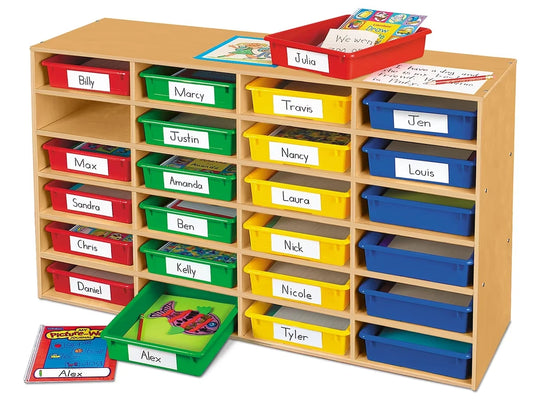 Classic Birch All-Purpose Classroom Storage Tray Center - US 4257