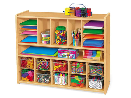 Heavy-Duty Spacemaker Storage Unit - US 4235