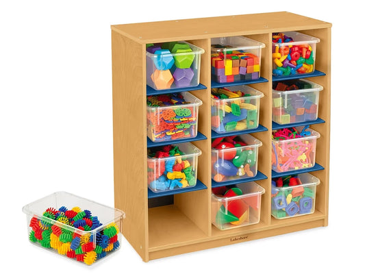 Classic Birch 12-Cubby Storage Unit - US 3556
