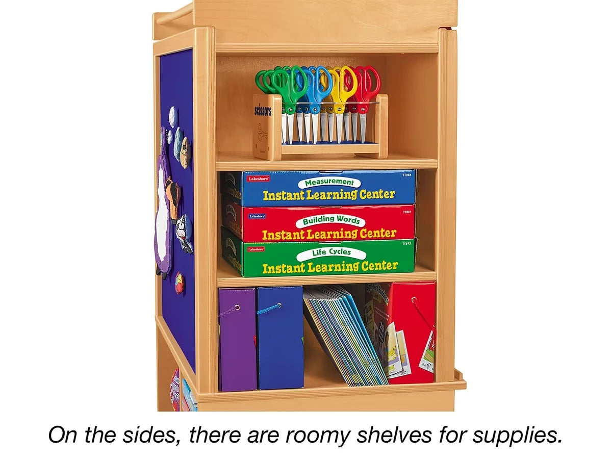 Classic Birch Store-It-All Teaching Center - US 6242