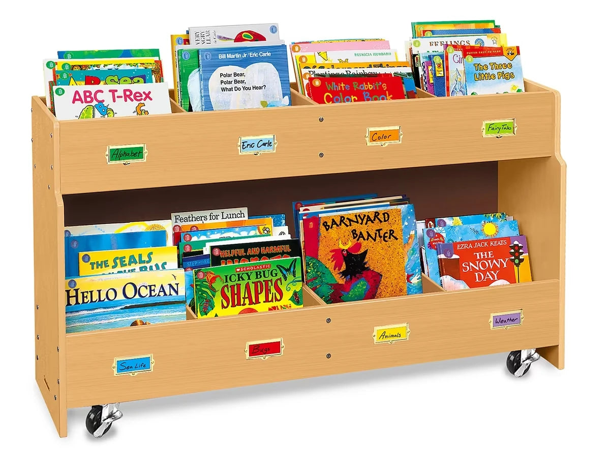 Classic Birch Mobile Book Organizer - US 7552