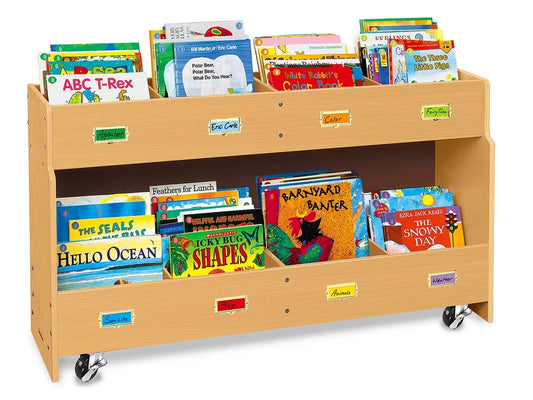 Classic Birch Mobile Book Organizer - US 7552