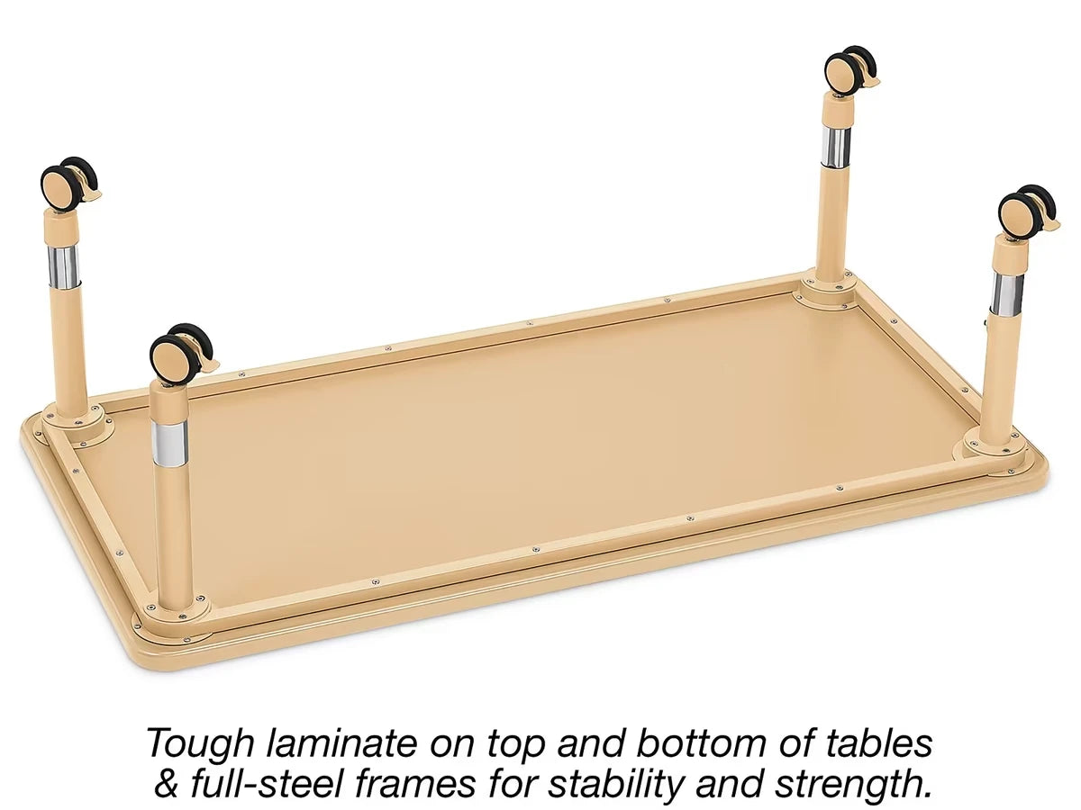 Flex-Space Jr.® Mobile Rectangular Tables - US 1528