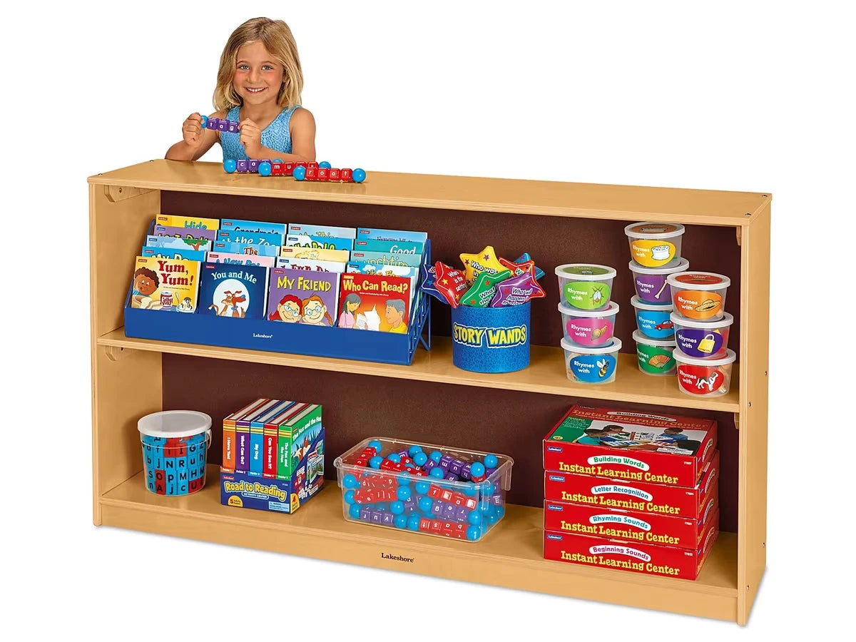 Classic Birch Store Anything Medium Classroom Shelves - US 7988