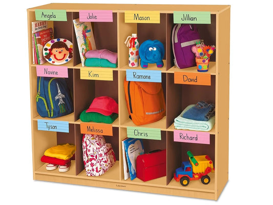 Classic Birch Big 12 Cubbies Storage Unit - US 1391
