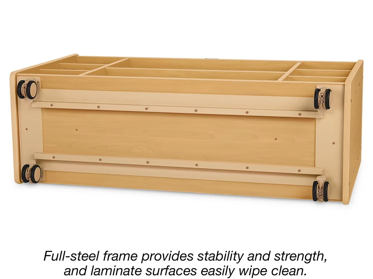 Flex-Space Jr.® Mobile Cubbies & Shelves Storage Unit - US 6575