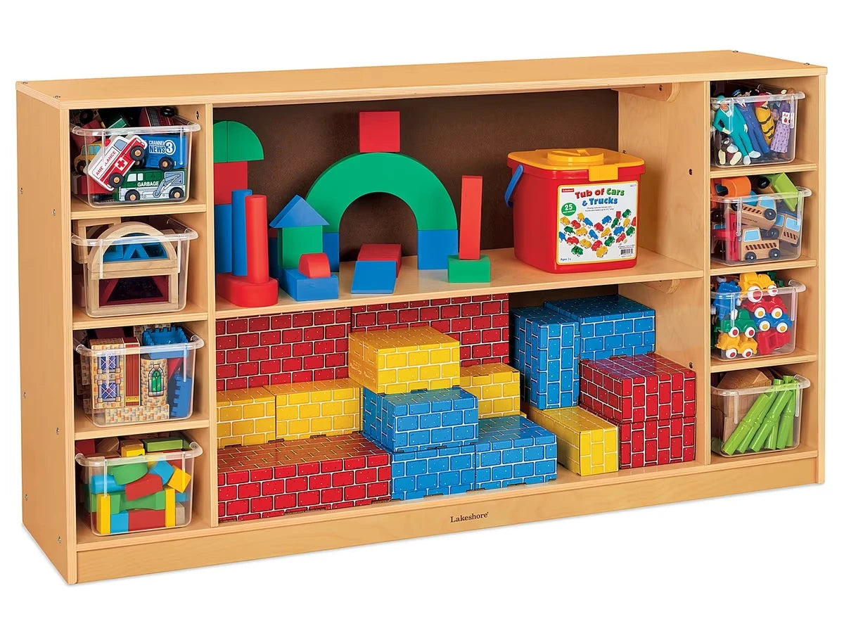 Classic Birch Cubbies & Shelves Medium Storage Unit - US 9328