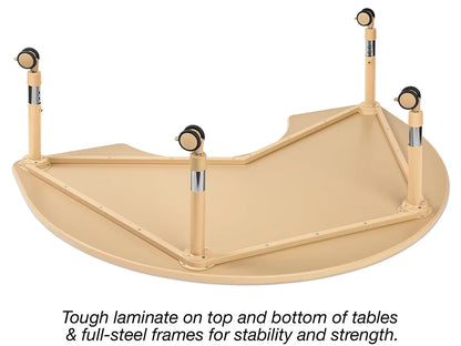 Flex-Space Jr.® Mobile Group Table - US 2681