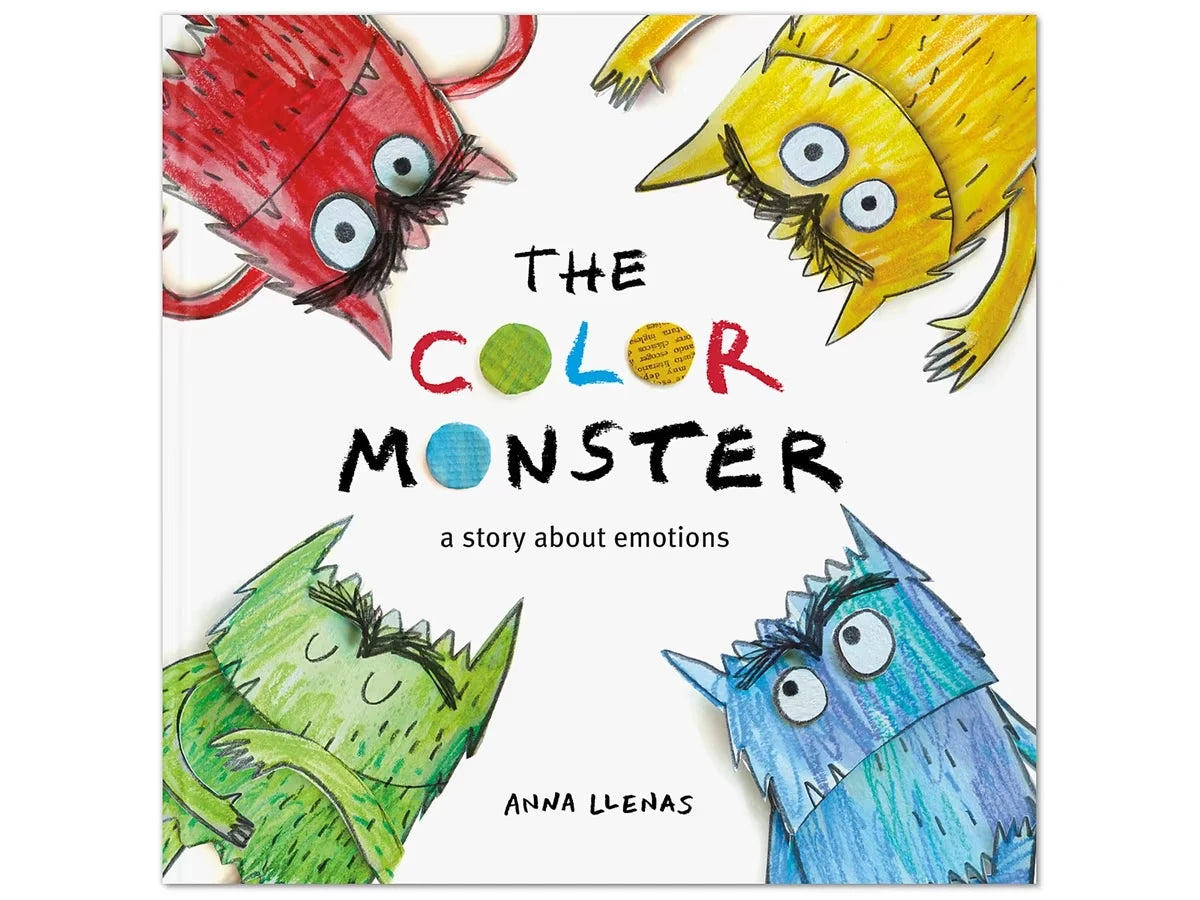 The Color Monster: A Story About Emotions Hardcover Book - US 8035