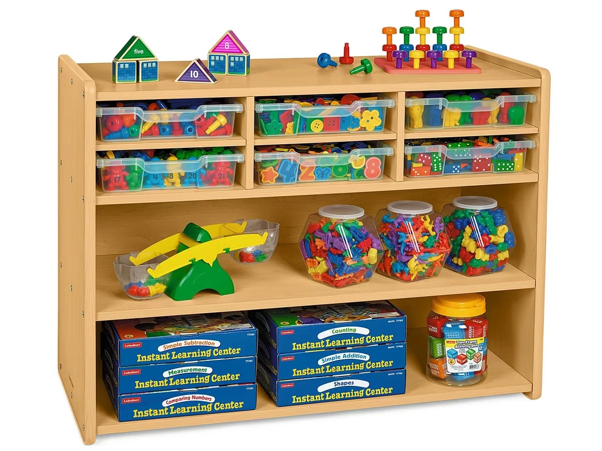 Heavy-Duty Shelves & Trays Storage Unit - US 7705