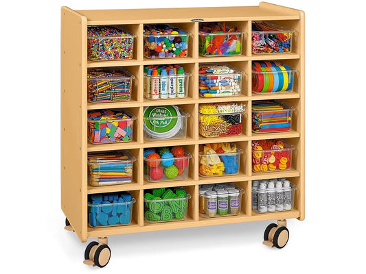 Flex-Space Jr.® Mobile Cubby Storage Unit - US 3672