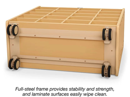 Flex-Space Jr.® Mobile Cubby Storage Unit - US 3672