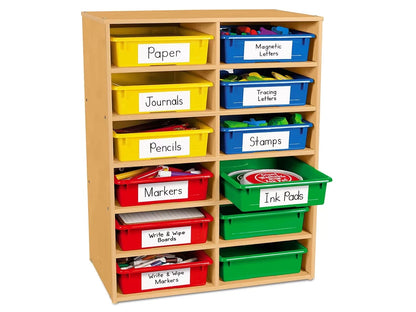 Classic Birch Space-Saver Storage Tray Center - US 6997