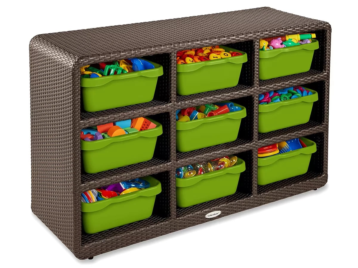 Outdoor 9-Cubby Storage Unit - US 8739