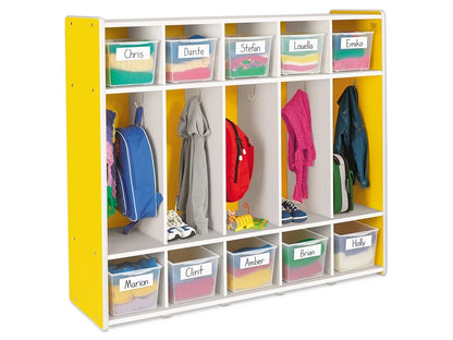 Kids Colors™ Coat Lockers for 10 - US 9150
