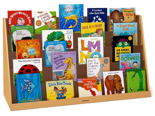 Classic Birch Help-Yourself Extra-Wide Bookstand - US 2944