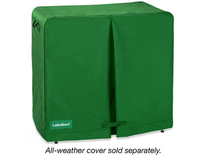 Outdoor 6-Cubby Storage Unit - US 3881