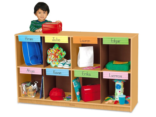 Classic Birch Big 8 Cubbies Storage Unit - US 9891