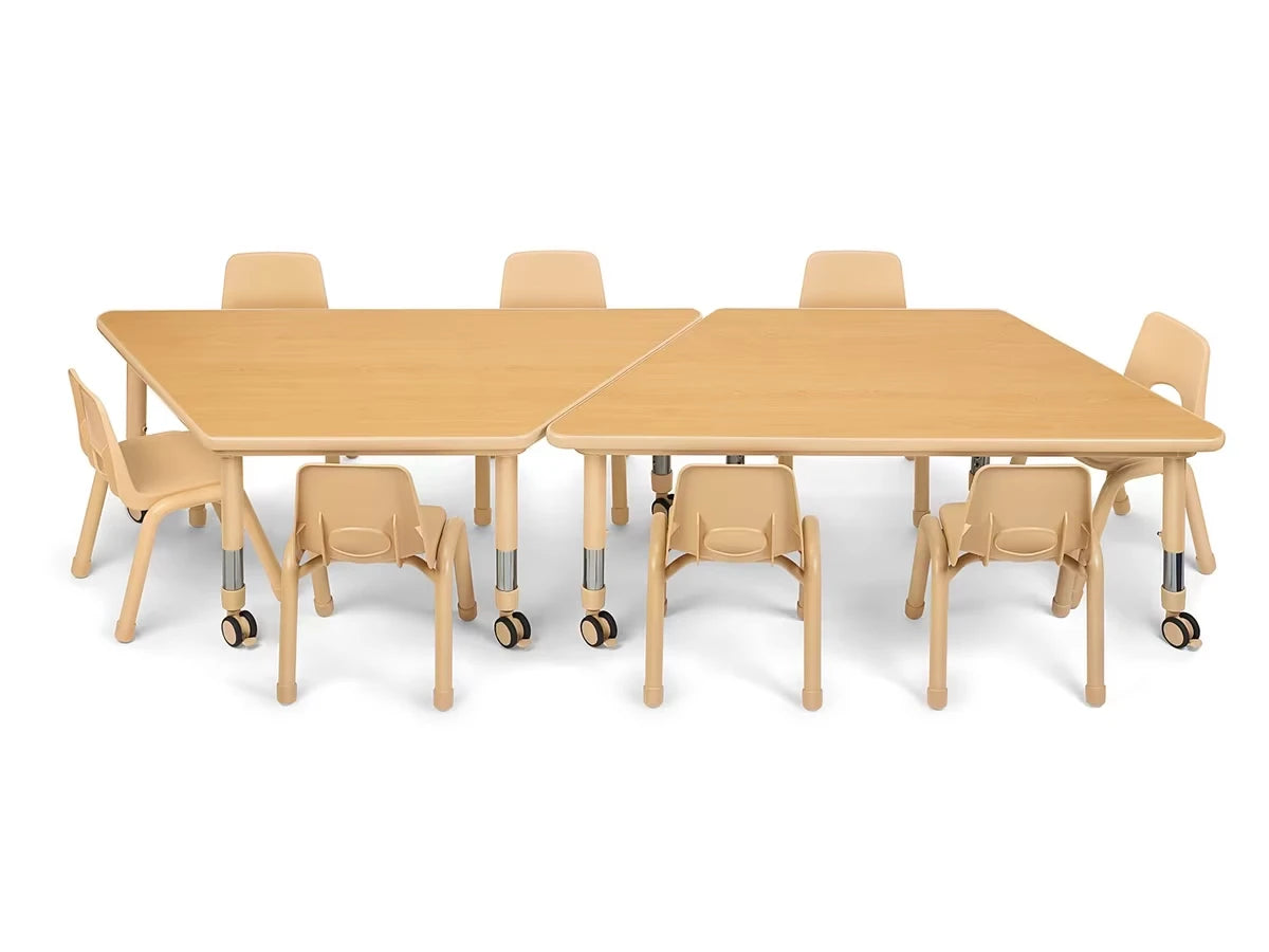 Flex-Space Jr.® Mobile Trapezoid Table - US 4189