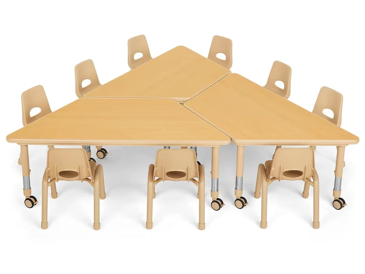 Flex-Space Jr.® Mobile Trapezoid Table - US 4189