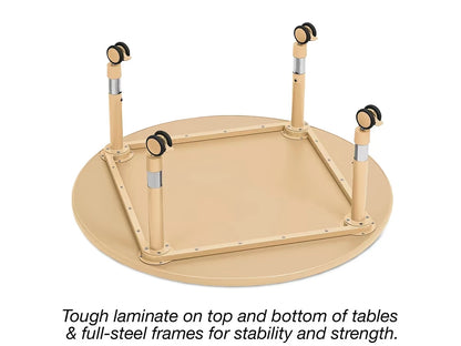 Flex-Space Jr.® Mobile Round Tables - US 8412