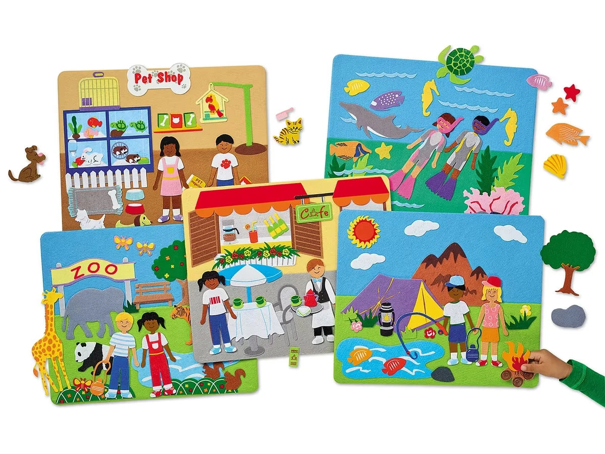 Create-A-Scene Felt Board Series - US 7073