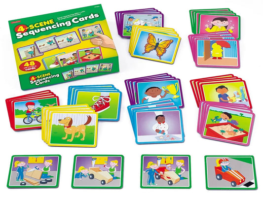 4-Scene Sequencing Cards - US 8144