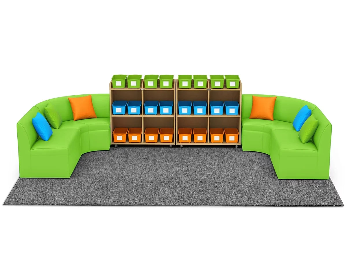 Flex-Space Comfy Couch Reading & Research Zone - US 9247