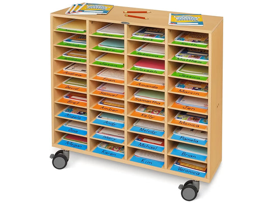 Flex-Space Mobile Student Work Organizer - Maple - US 8829