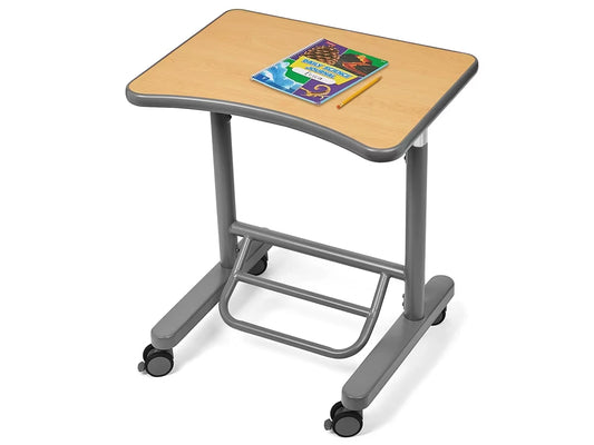 Flex-Space Mobile Standing Desk - Maple - US 3851