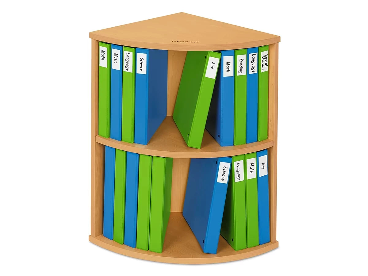 Flex-Space 2-Shelf Binder Storage Center - Maple - US 9741