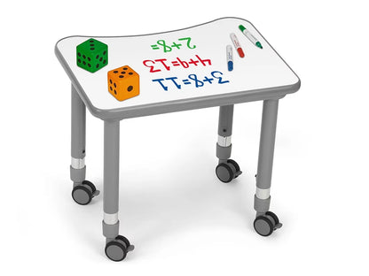 Flex-Space Write & Wipe Mobile Student Desk - US 9496