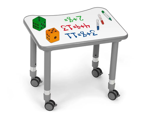Flex-Space Write & Wipe Mobile Student Desk - US 9496