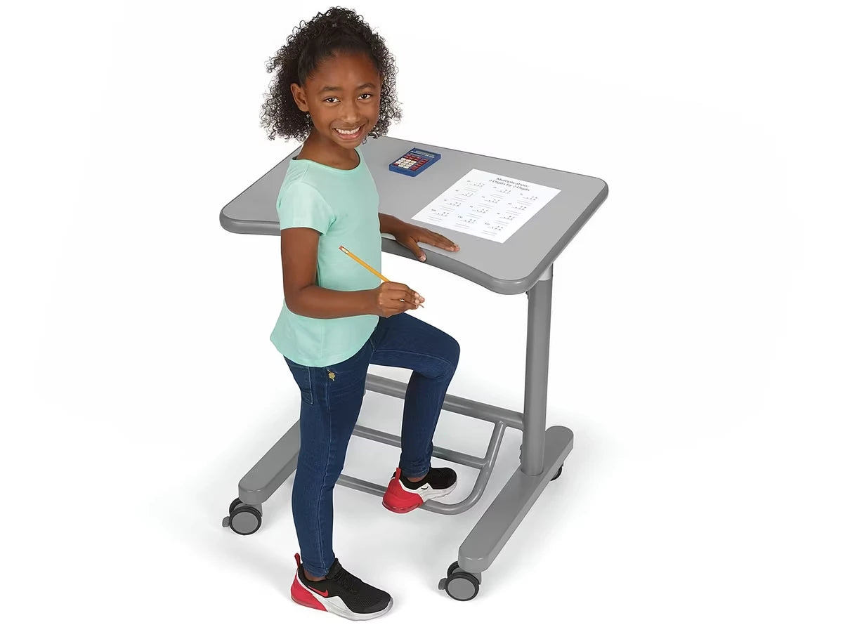 Flex-Space Mobile Standing Desk - Gray - US 7034