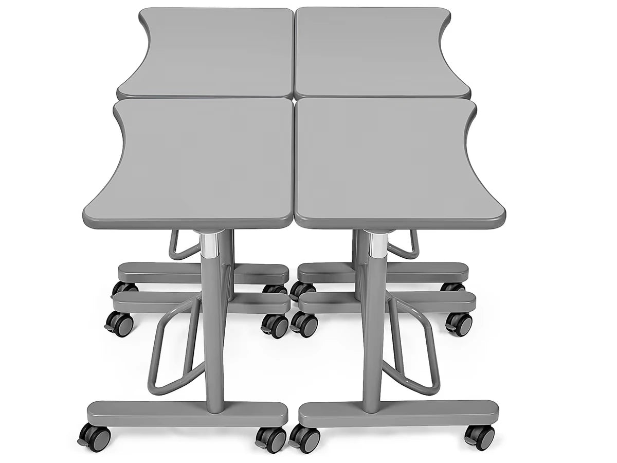 Flex-Space Mobile Standing Desk - Gray - US 7034