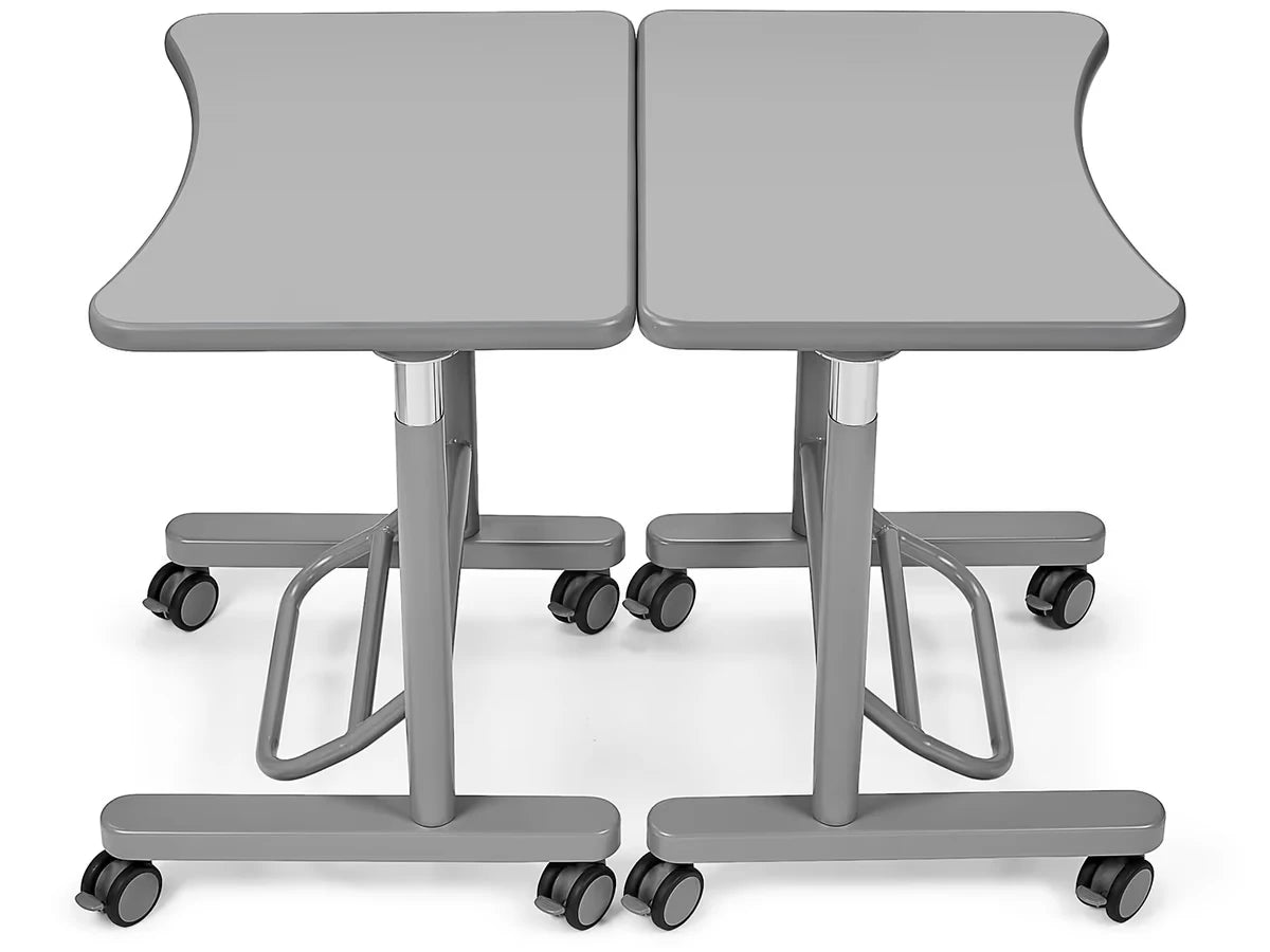 Flex-Space Mobile Standing Desk - Gray - US 7034