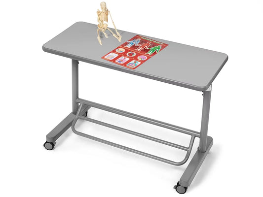 Flex-Space Mobile Standing Desk for Two - Gray - US 9439
