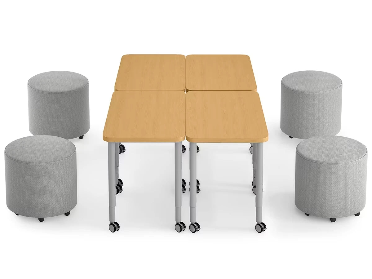 Modern Edge Mobile Lounge Seat & Desk Zone - US 8483