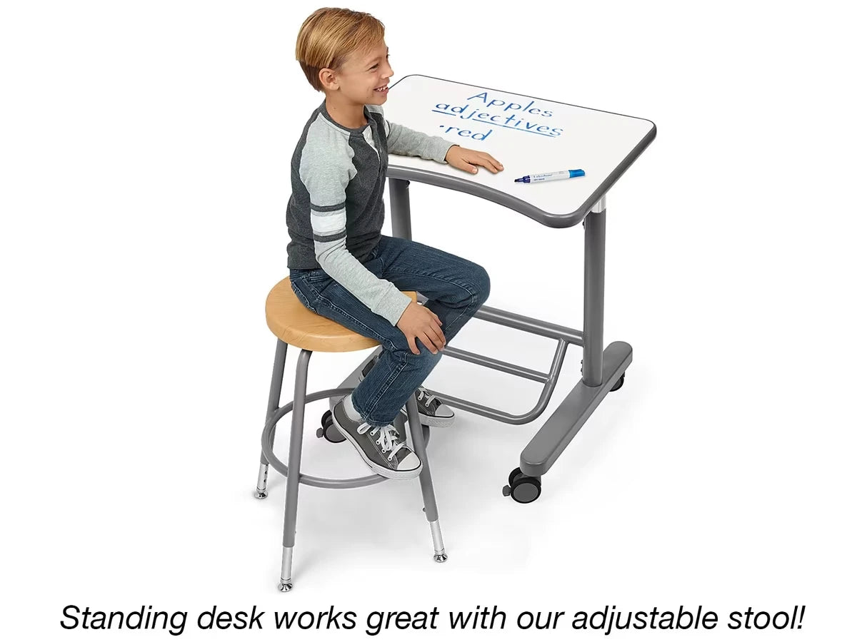 Flex-Space Write & Wipe Mobile Standing Desk - US 1767